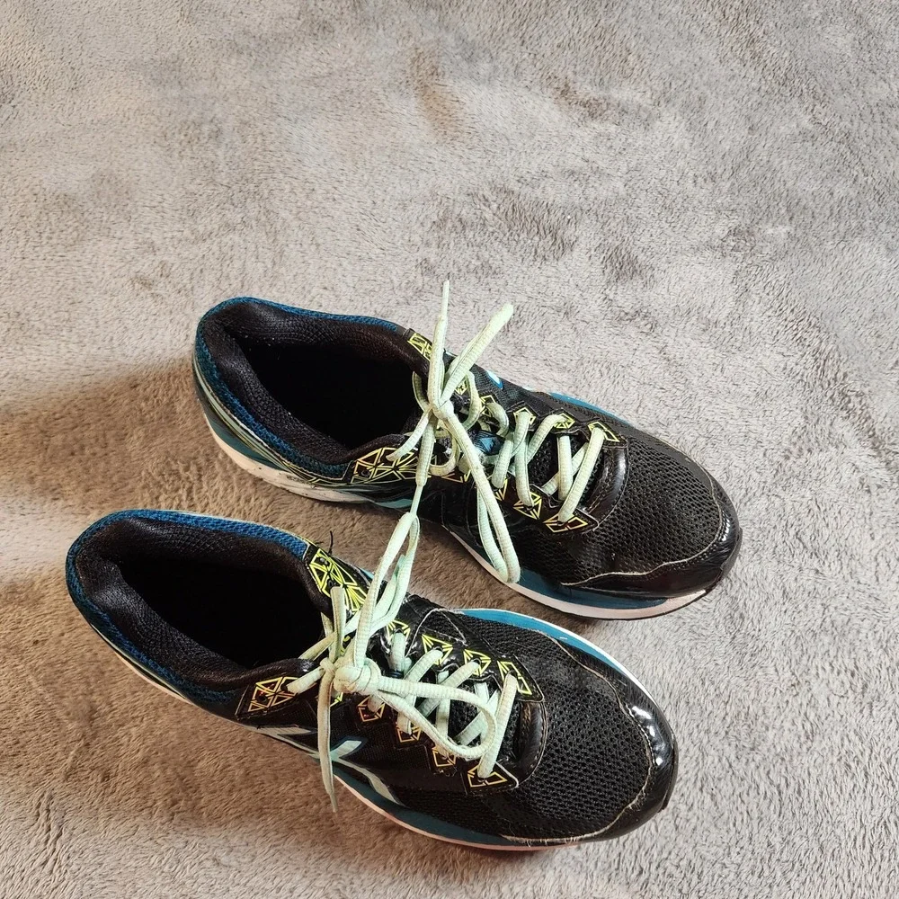 Asics Shoes Mens 11.5 Blue GT-2000 4‎ V4 Running Sneakers Trainers PureGel T656N